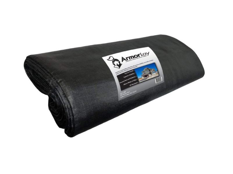 ArmorLay Commercial Grade Ground Stabilization Fabric 12.5 x 30 Feet- Best for Ground Stabilization