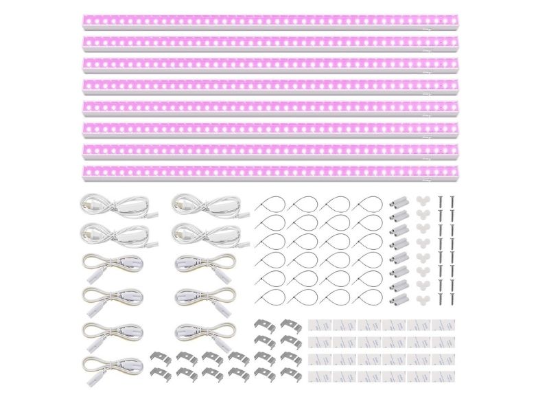 Barrina T5 4FT Grow Lights 8-Pack