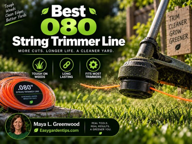 Best 080 String Trimmer Line: Durable Lines for Clean Cutting