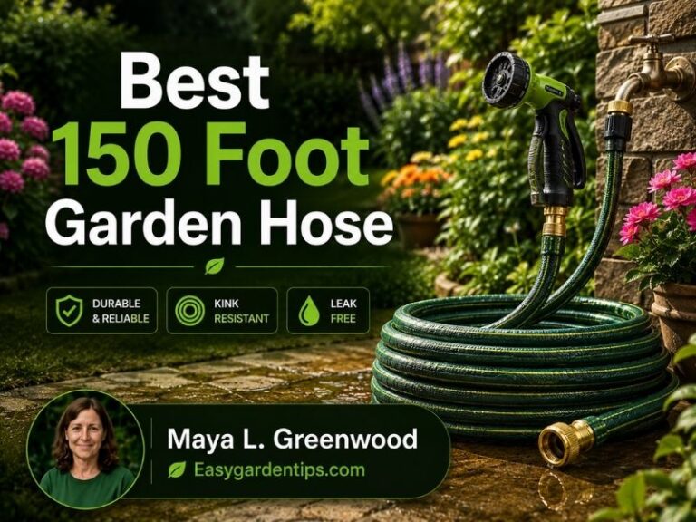 Best 150 Foot Garden Hose: Long-Reach Heavy-Duty Picks