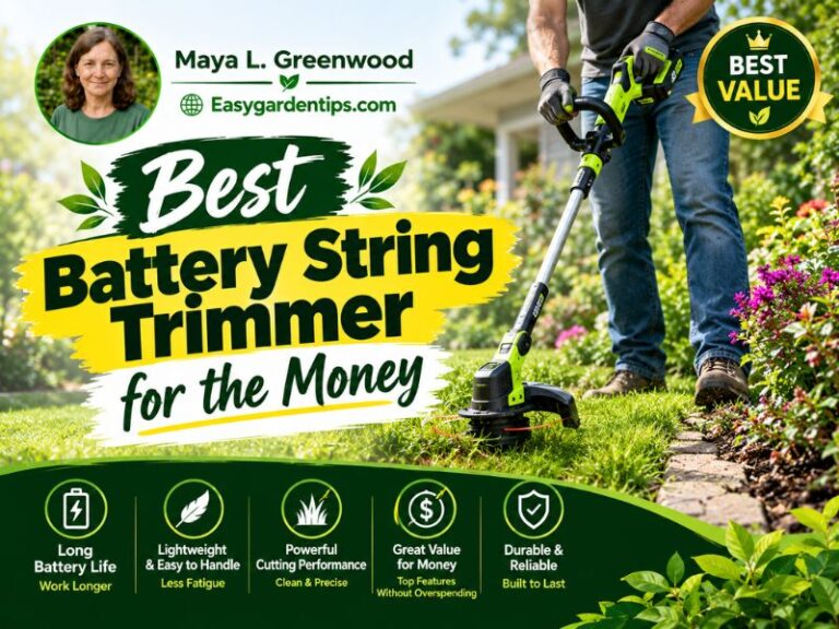 Best Battery String Trimmer for the Money: Top Value Picks