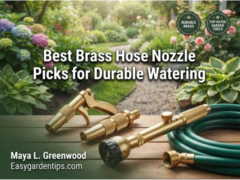 Best Brass Hose Nozzle Picks for Durable Watering