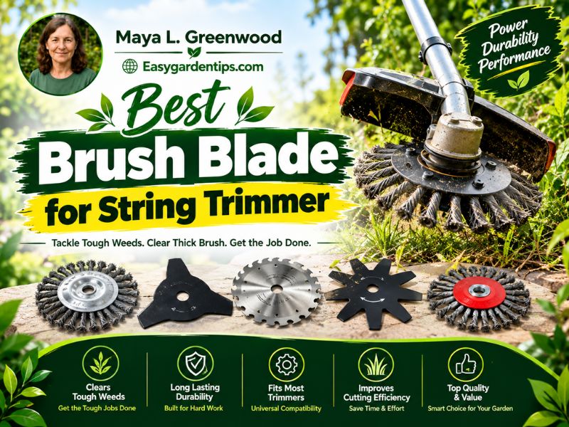 Best Brush Blade for String Trimmer: Top Heavy-Duty Picks