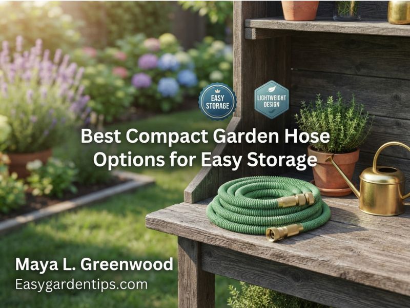 Best Compact Garden Hose Options for Easy Storage