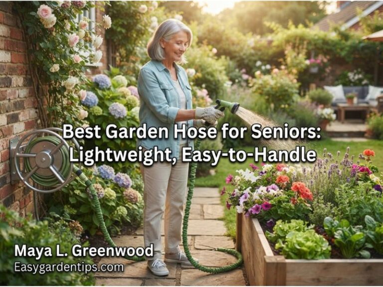 Best Garden Hose for Seniors: Lightweight, Easy-to-Handle