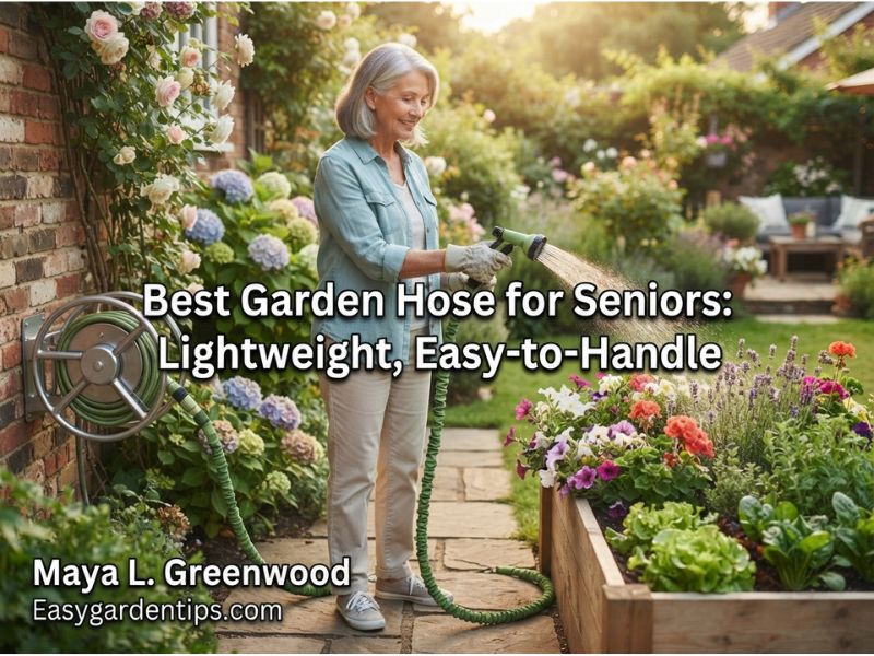 Best Garden Hose for Seniors: Lightweight, Easy-to-Handle