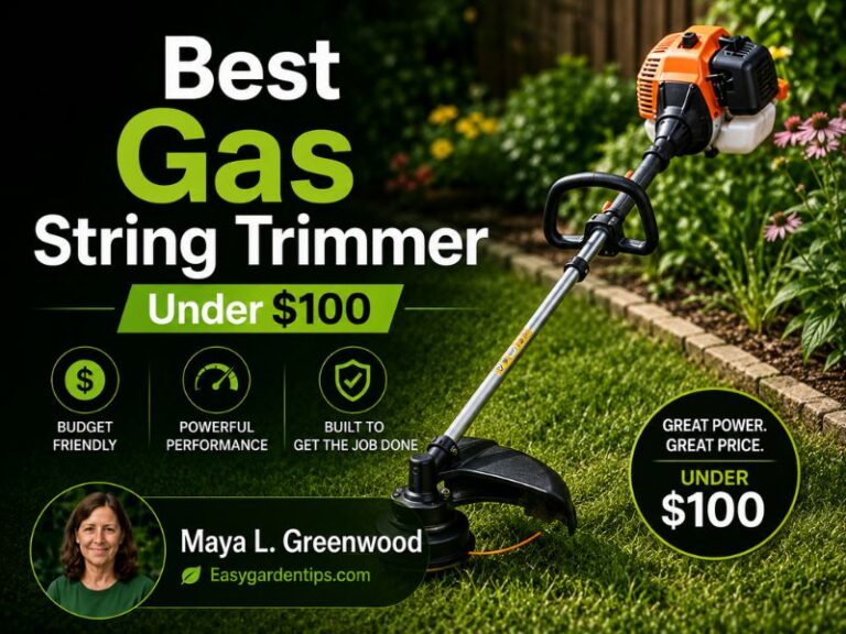 Best Gas String Trimmer Under $100: Budget Picks That Work