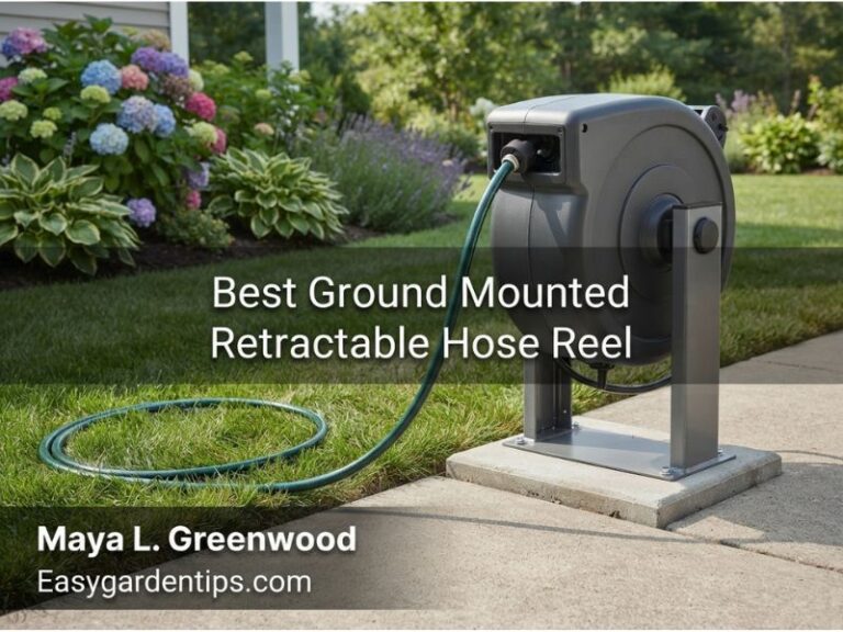 Best Ground Mounted Retractable Hose Reel: Easy Yard Picks