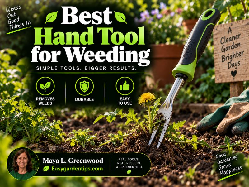 Best Hand Tool for Weeding: Picks for Cleaner Garden Beds