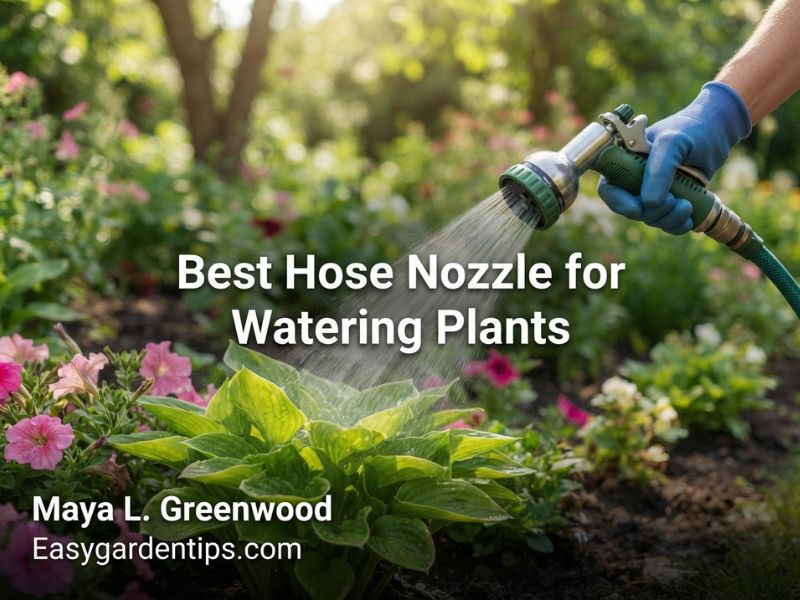 Best Hose Nozzle for Watering Plants: Gentle, Precise Picks