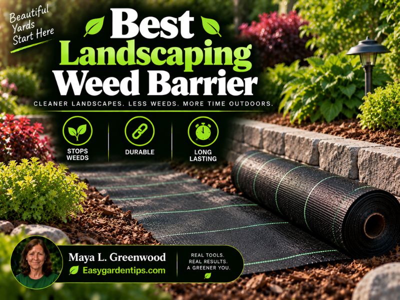 Best Landscaping Weed Barrier