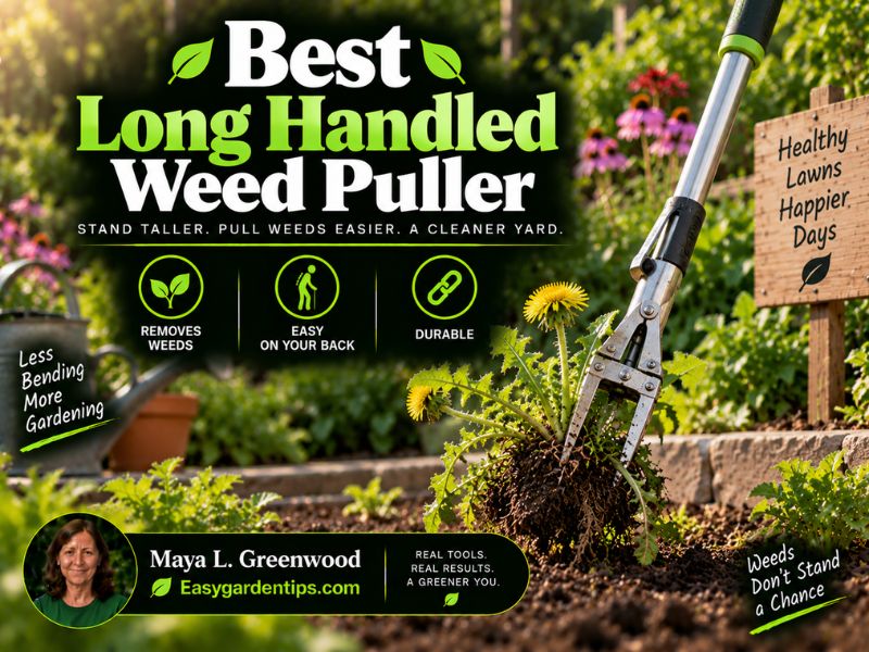 Best Long Handled Weed Puller Tools for Easy Root Removal