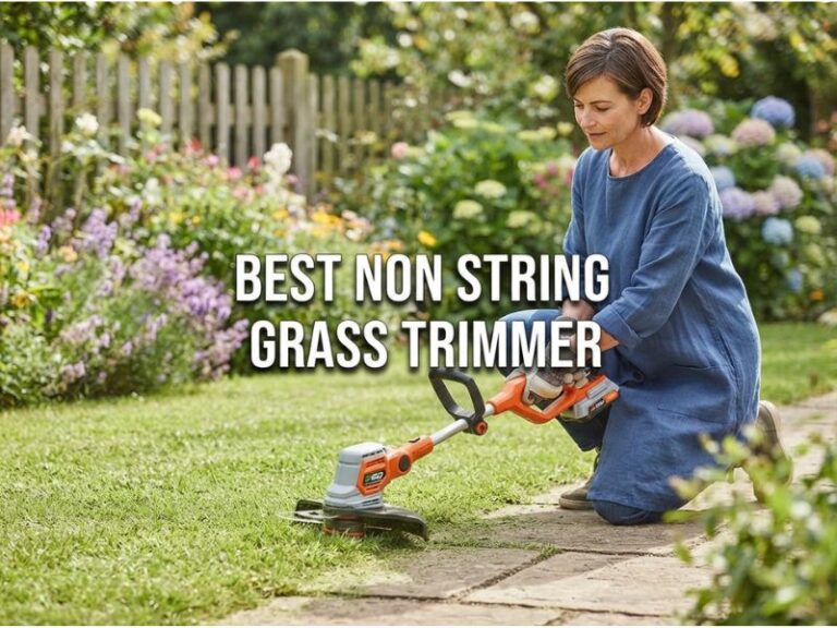 Best Non String Grass Trimmer: Blade Picks for Clean Edges