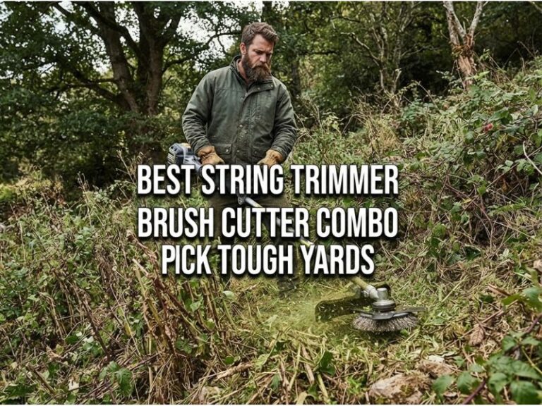 Best String Trimmer Brush Cutter Combo Picks for Tough Yards