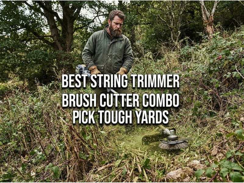 Best String Trimmer Brush Cutter Combo Picks for Tough Yards