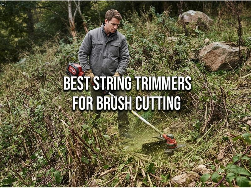 Best String Trimmers for Brush Cutting: Heavy-Duty Picks