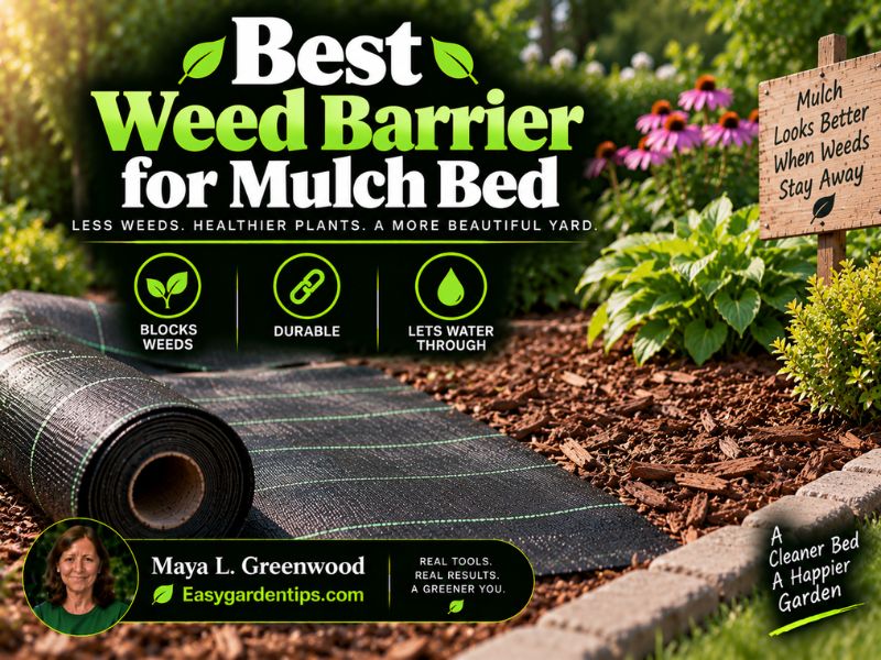 Best Weed Barrier for Mulch Bed Picks for Lasting Control