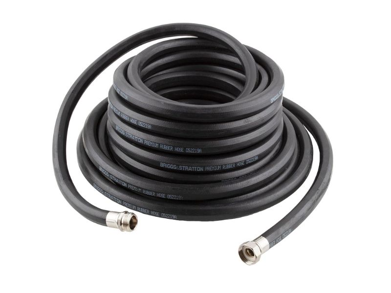 Briggs & Stratton 50-Foot Heavy-Duty Rubber Garden Hose- Best Heavy-Duty Rubber Hose