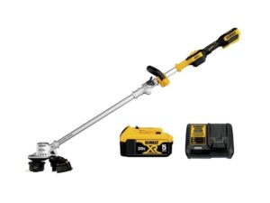 DEWALT DCST922P1 20V MAX 14-Inch Brushless Folding String Trimmer Kit- Best Overall