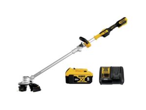 DEWALT DCST922P1 20V MAX 14-Inch Brushless String Trimmer- Best for Large Cemeteries