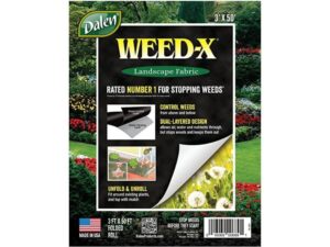 Dalen Weed-X Landscape Fabric 3FT x 50FT WS20-50F- Best Premium Weed Barrier