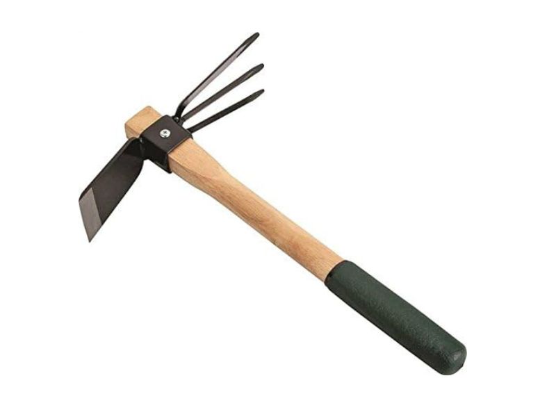 Edward Tools Hoe and Cultivator Hand Tiller- Best Weeding and Digging