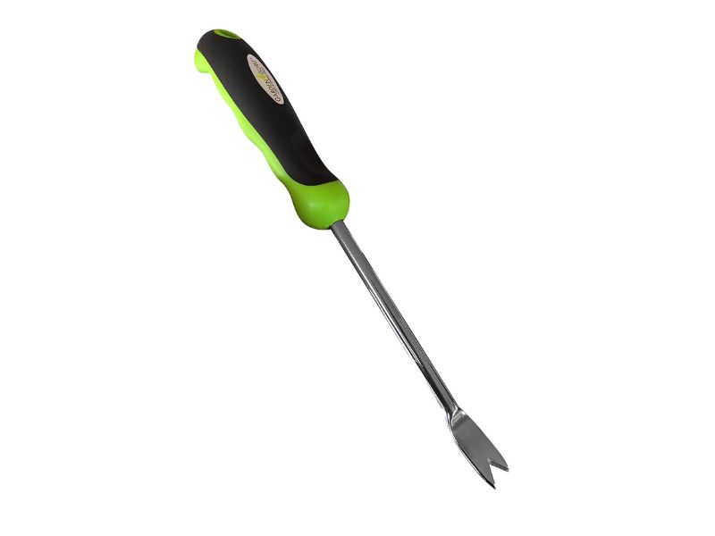 Garden Guru Stainless Steel Dandelion Weeder Tool- Best Hand Weeder
