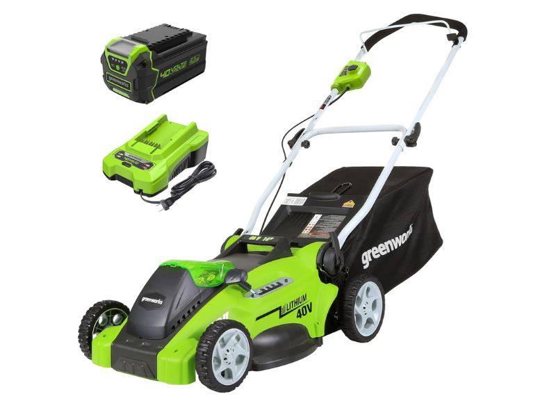 Greenworks 40V 16-Inch Cordless Lawn Mower 25322— Best Overall