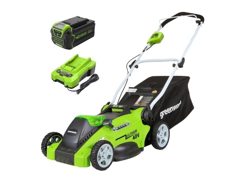 Greenworks 40V 16-Inch Cordless Push Lawn Mower
