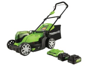 Greenworks 48V 17-Inch Cordless Lawn Mower— Best Balance of Runtime and Maneuverability