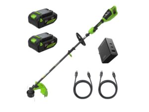 Greenworks 48V Cordless 2-in-1 Grass Trimmer & Brush Cutter- Best Cordless