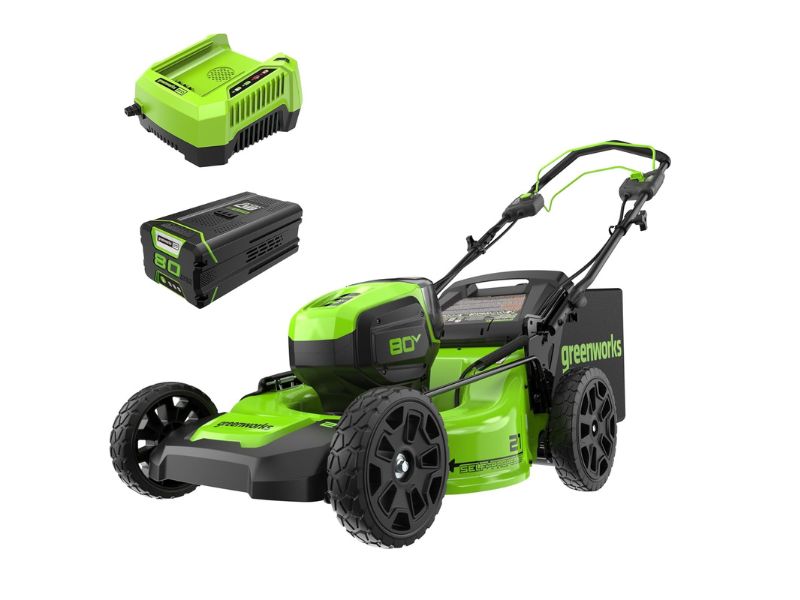 Greenworks 80V 21-Inch Brushless Self-Propelled Lawn Mower - Best Overall