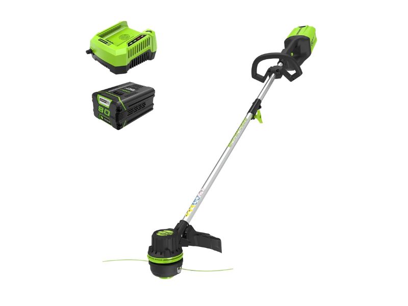 Greenworks 80V ST80L210 16-Inch Brushless Cordless String Trimmer- Best High-Voltage Option