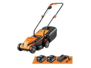 LawnMaster CLM2413A 24V 13-Inch Cordless Lawn Mower— Best Lightweight Budget Pick