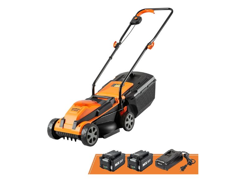 LawnMaster CLM2413A 24V 13-Inch Cordless Lawn Mower— Best Lightweight Budget Pick