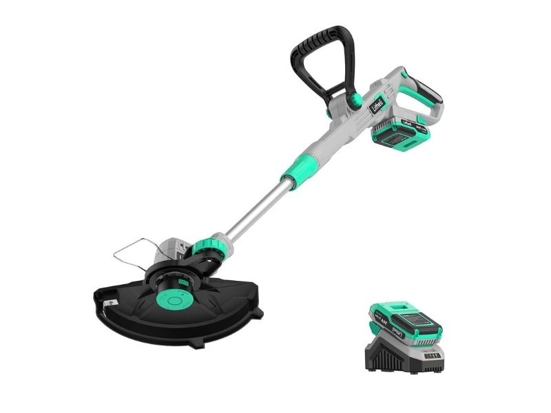 Litheli 20V 12-Inch Cordless String Trimmer/Edger- Best Lightweight Budget Pick
