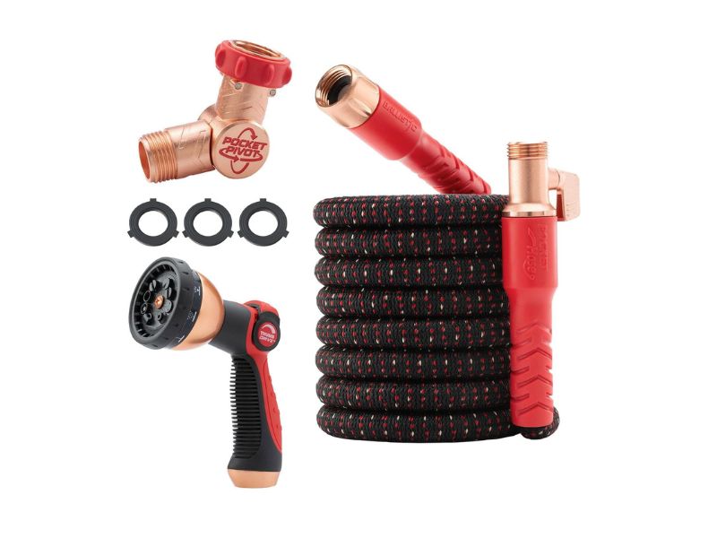 Pocket Hose Ballistic 50 FT Expandable Garden Hose- Best Compact Expandable