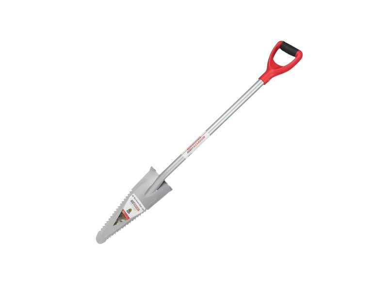 ROOT ASSASSIN 48-Inch Garden Shovel/Saw- Best for Tough Roots