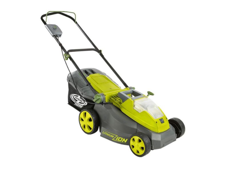 Sun Joe iON16LM 40V 16-Inch Brushless Cordless Lawn Mower— Best Older Brushless Compact Pick