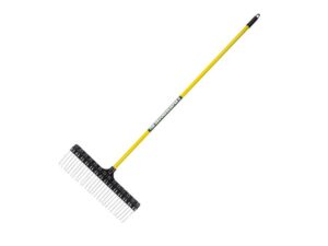 THE GROUNDSKEEPER II 21-Inch Professional Landscape Rake - Best Overall