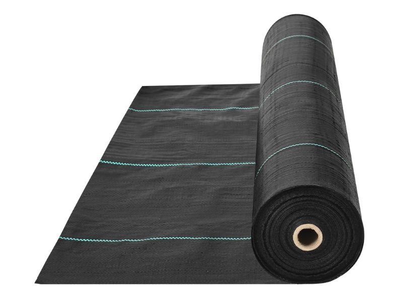 VEVOR 4FT x 300FT 3.2oz Heavy Duty Weed Barrier Landscape Fabric- Best for Large Areas