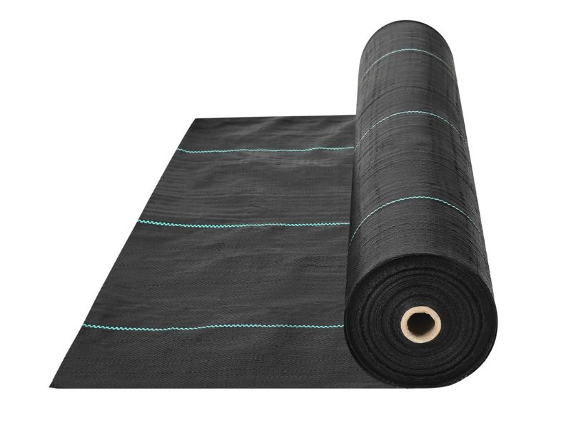 VEVOR 4FT x 300FT 3.2oz Heavy Duty Weed Barrier Landscape Fabric- Best for Large Mulch Beds