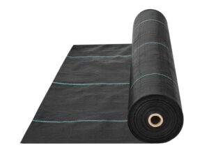 VEVOR 5.8oz 4FT x 100FT Heavy-Duty Weed Barrier Fabric- Best Heavy-Duty Pick