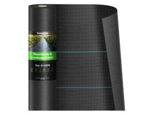 VIVOSUN Premium 5 oz 3-Foot x 100-Foot Weed Barrier Fabric