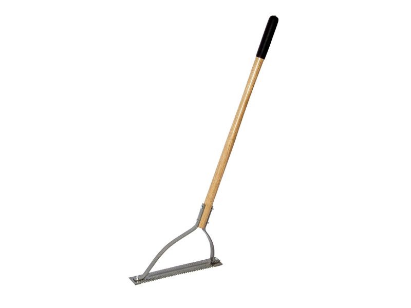 VNIMTI 41-Inch Manual Weed Cutter with Hardwood Handle- Best Long-Handle Cutter
