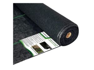 WAENLIR 5.8oz Heavy Duty Weed Barrier Landscape Fabric- Best Extra-Heavy Fabric