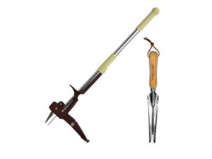 WINSLOW & ROSS Stand Up 4-Claw Weed Puller- Best for Tough Roots