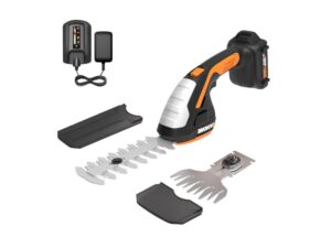 WORX 20V Power Share Cordless Grass Shear and Shrubber- Best for Precision Trimming