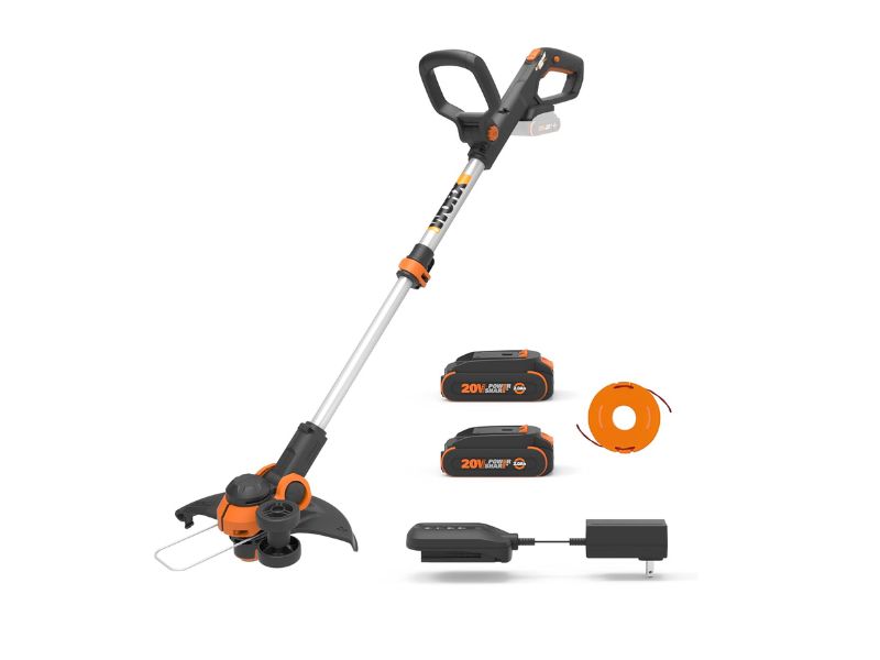 WORX WG163 20V PowerShare 12-Inch String Trimmer & Edger- Best Overall