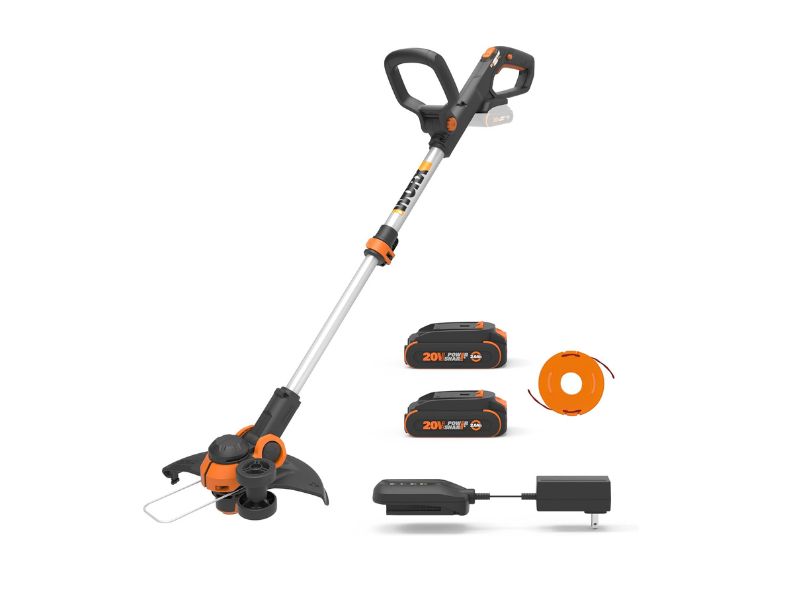 WORX WG163 GT 3.0 20V 12-Inch Cordless String Trimmer- Best Lightweight